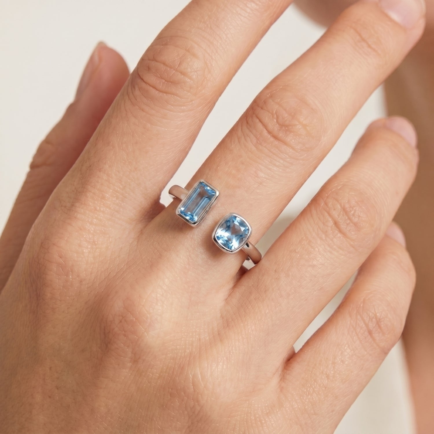 Twin Sapphire Ring