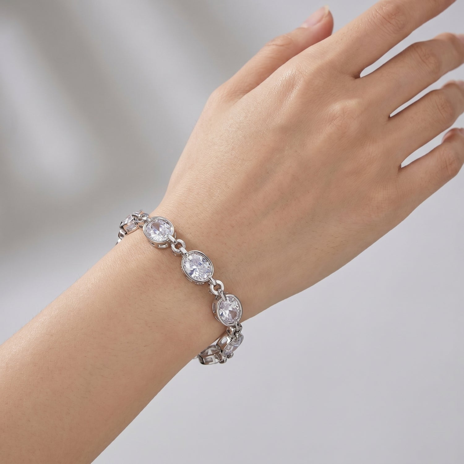 Silver Halo Bracelet