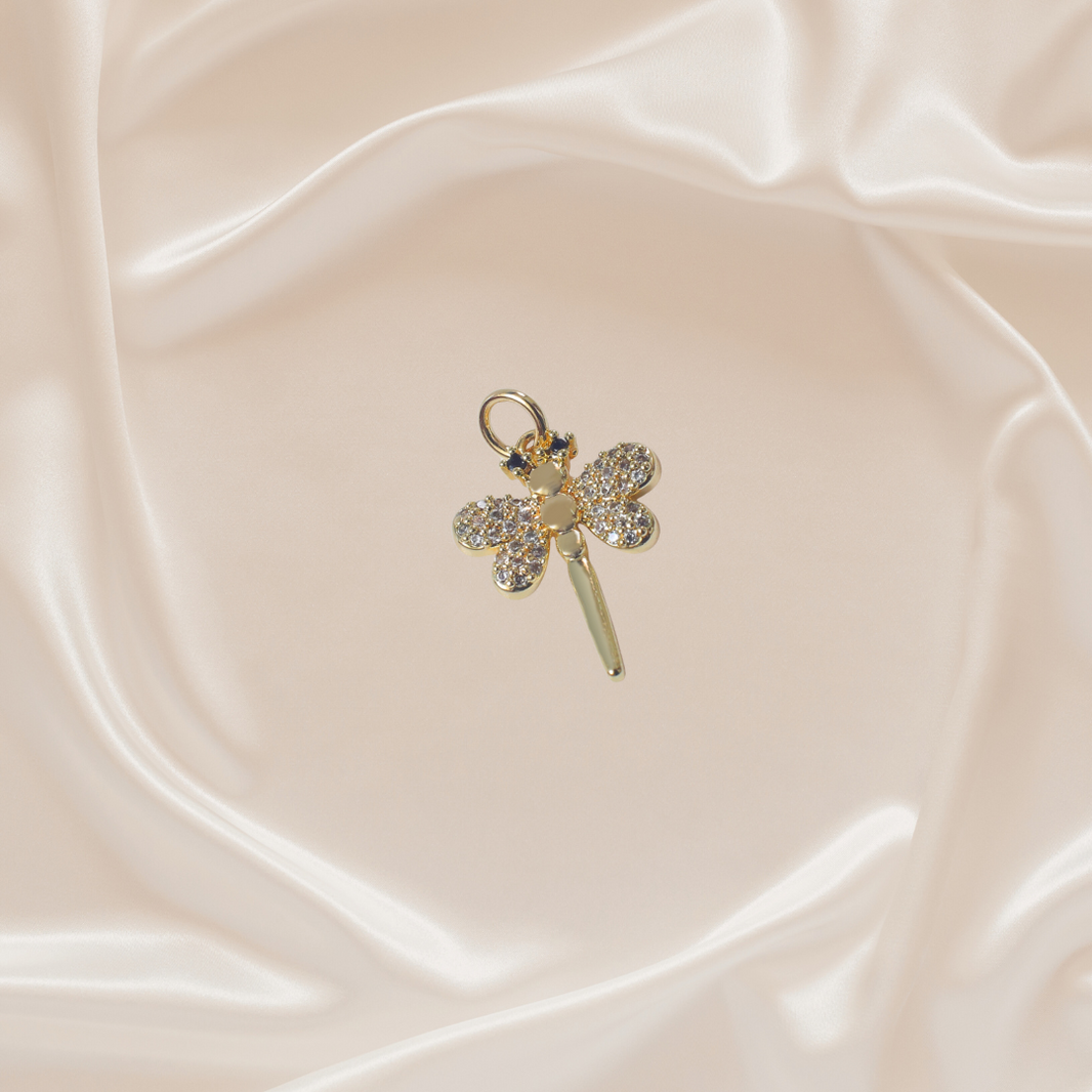 The Tiny Dragonfly Charm – photo 1
