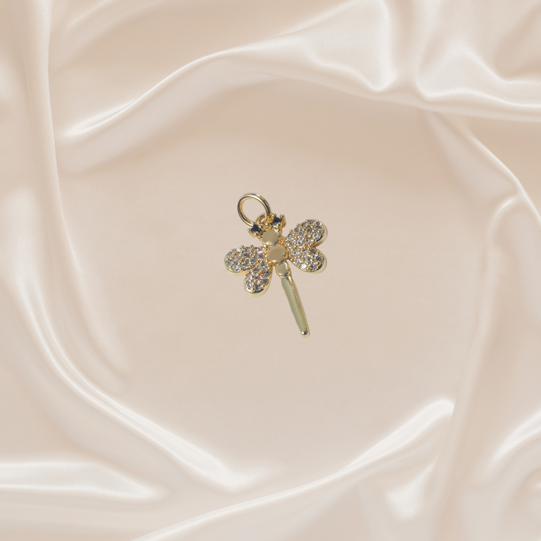 The Tiny Dragonfly Charm