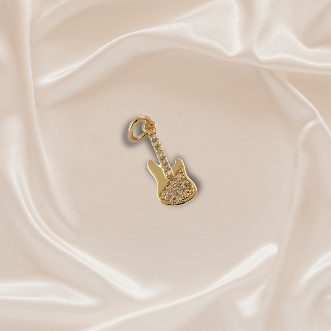 The Rock 'n' Roll Guitar Charm