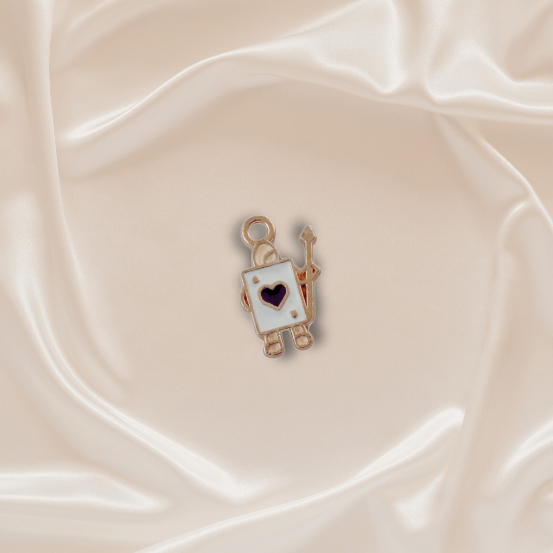 The Ace Of Heart Charm