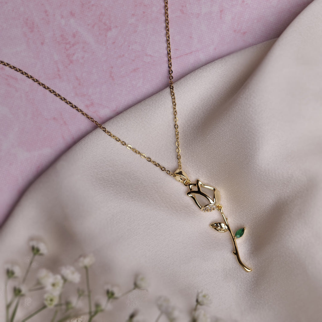 A Rose For A Rose Pendant with Chain – photo 1