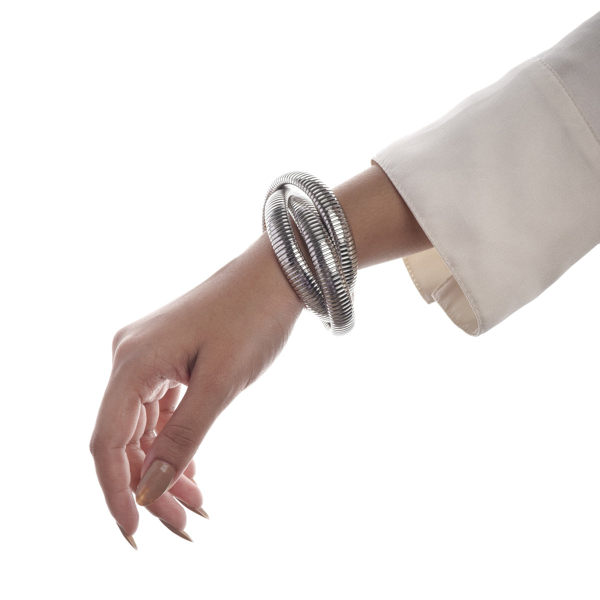 Stretchable Three Snake Bangle – photo 5