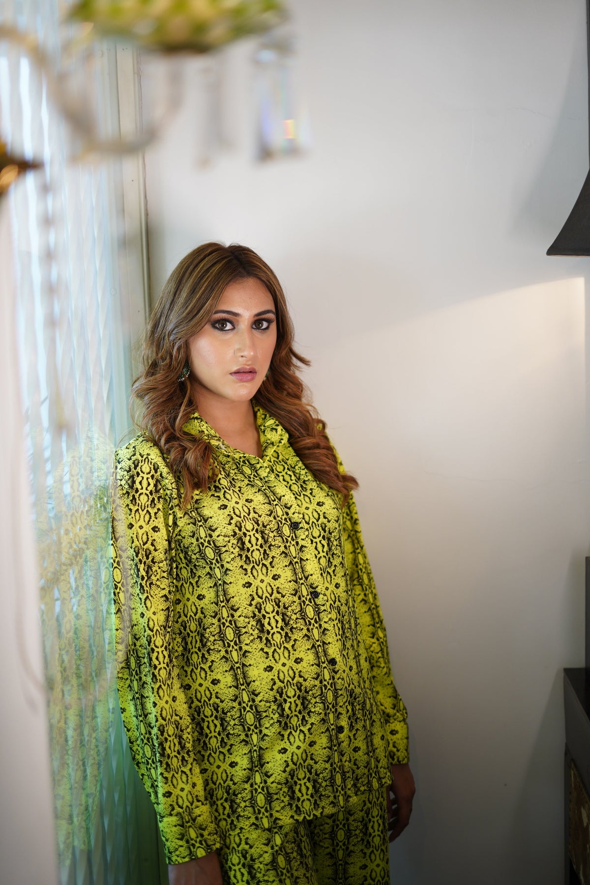 Green Leopard Print co-ord Set – photo 6