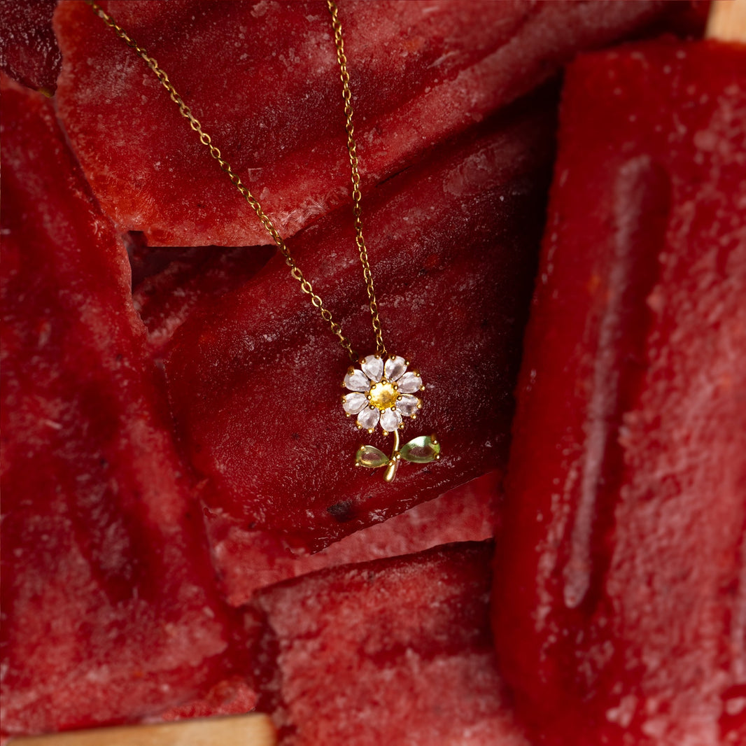 Don't Ever Leaf Me Pendant with Chain – photo 1