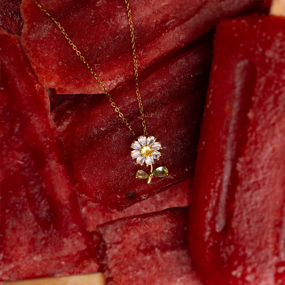 Don't Ever Leaf Me Pendant with Chain – photo 1