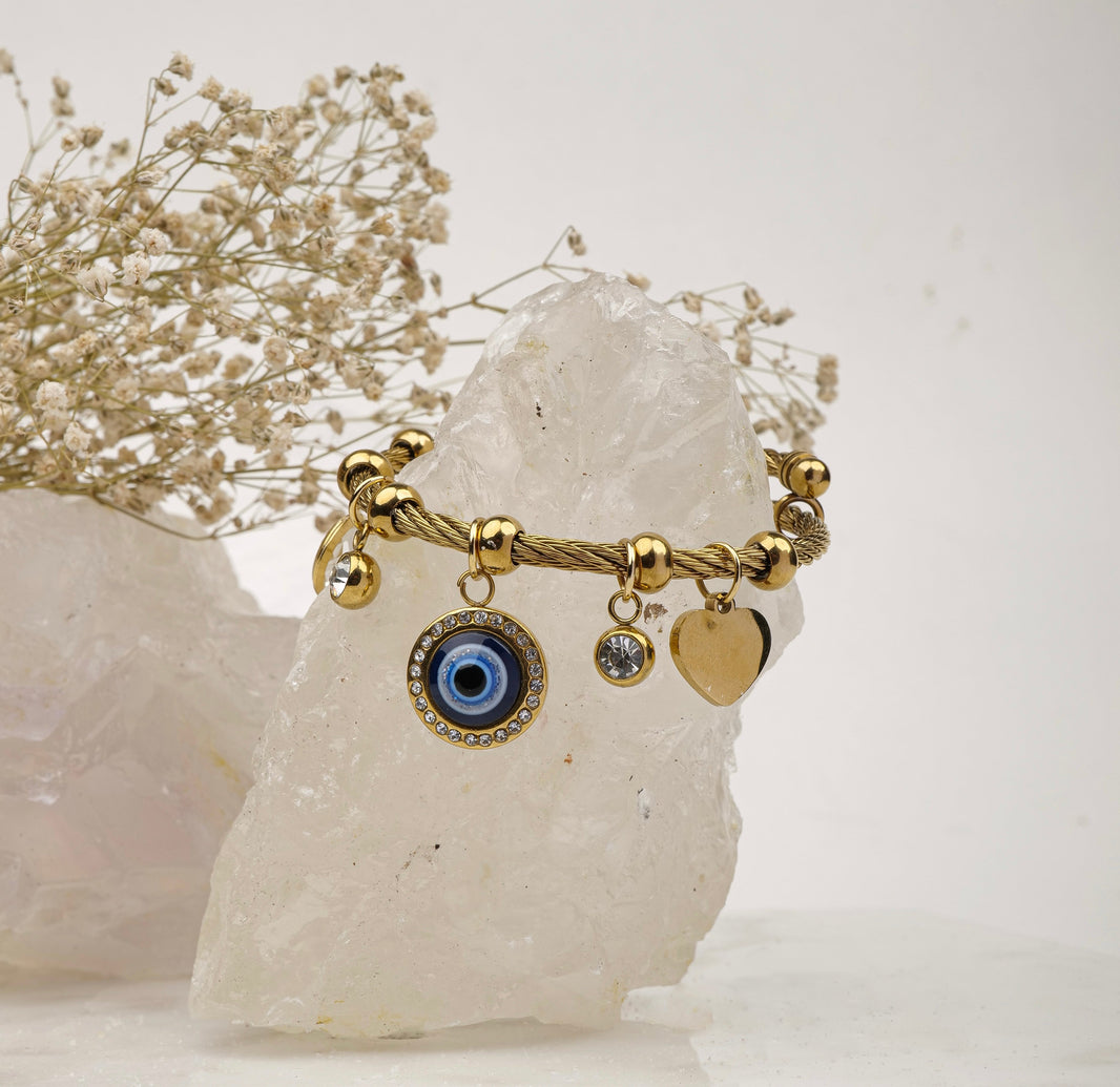 Evil Eye Charm Bracelet – photo 2