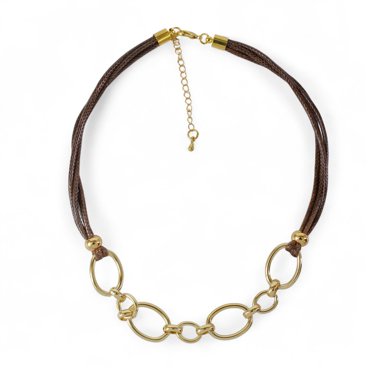 Gold Link Chain Necklace – photo 4