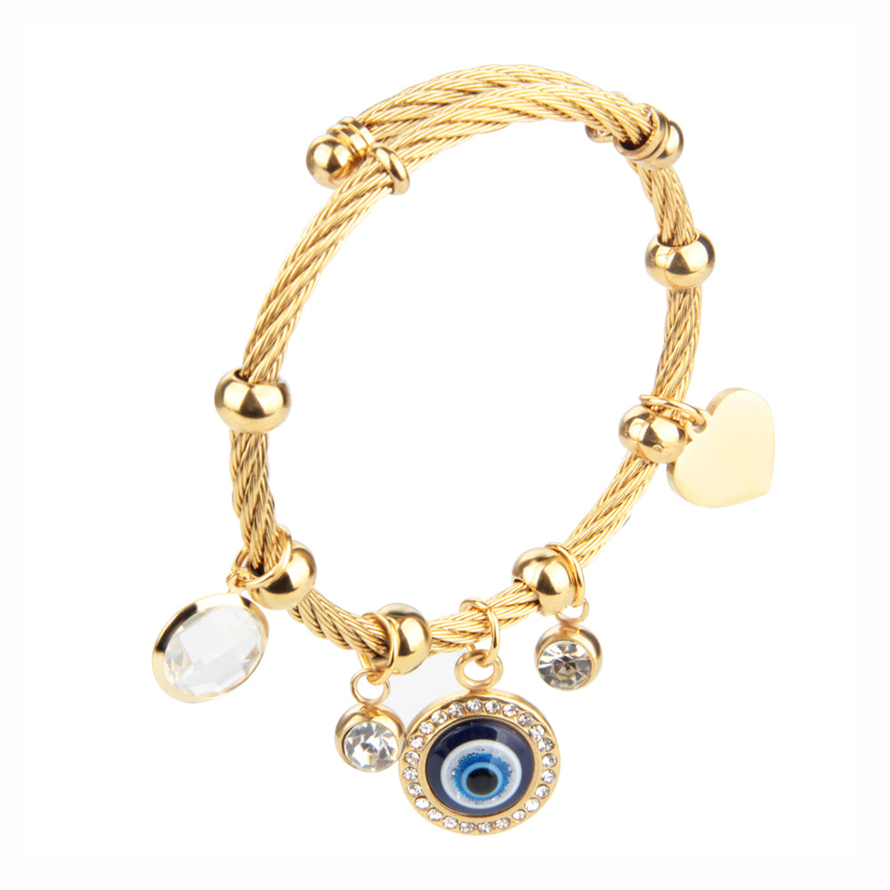 Evil Eye Charm Bracelet – photo 3