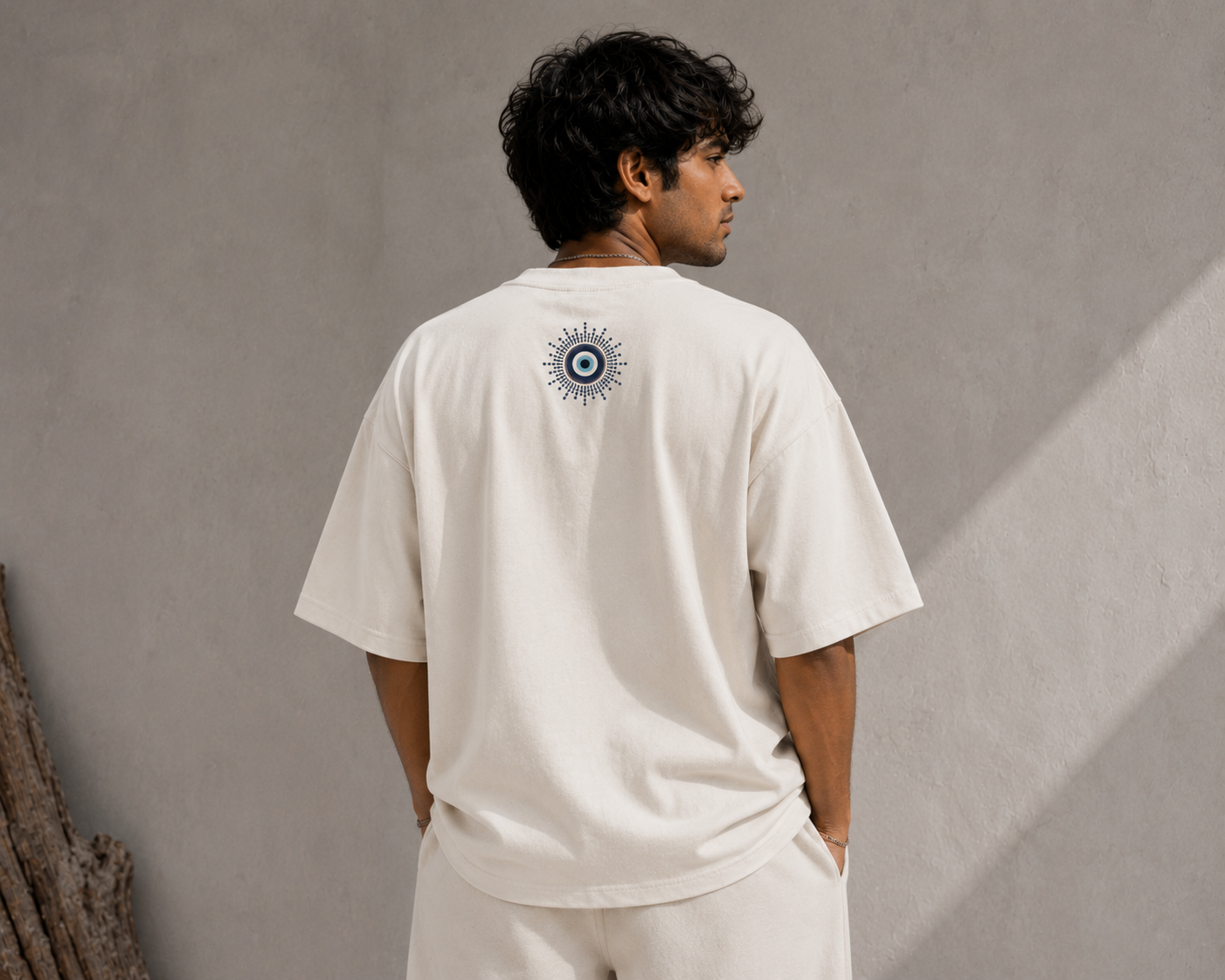 Evil Eye Go Blind Unisex Oversized Tee