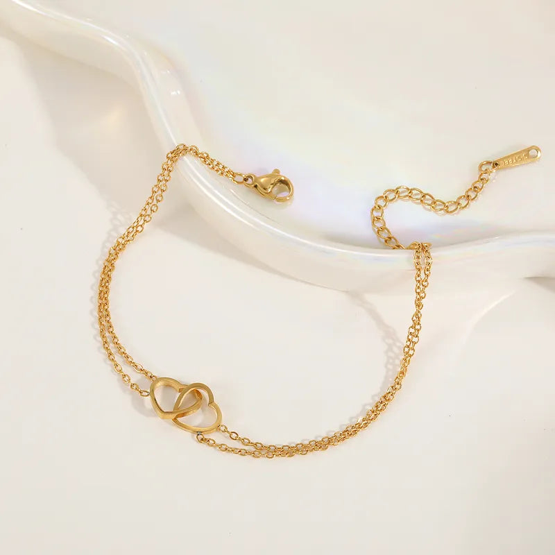 Double Heart Bracelet – photo 2