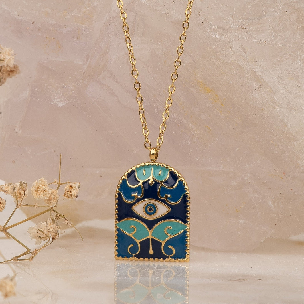 Majestic Eye Pendant with Necklace – photo 2