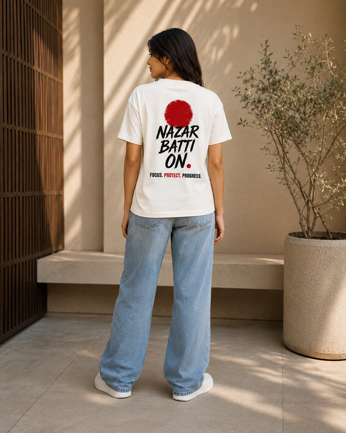 Nazar Batti On Unisex Tee