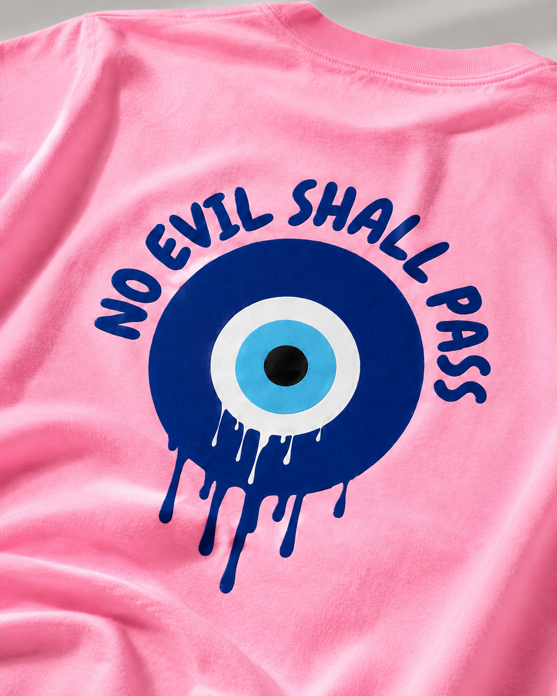 No Evil Eye Shall Pass Unisex Oversized Tee