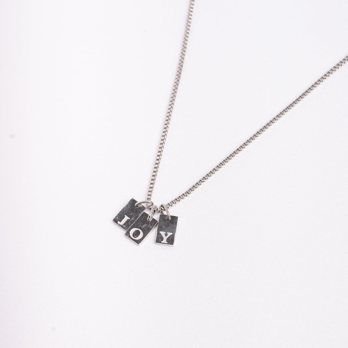 Dainty Alphabet String - Silver – photo 2