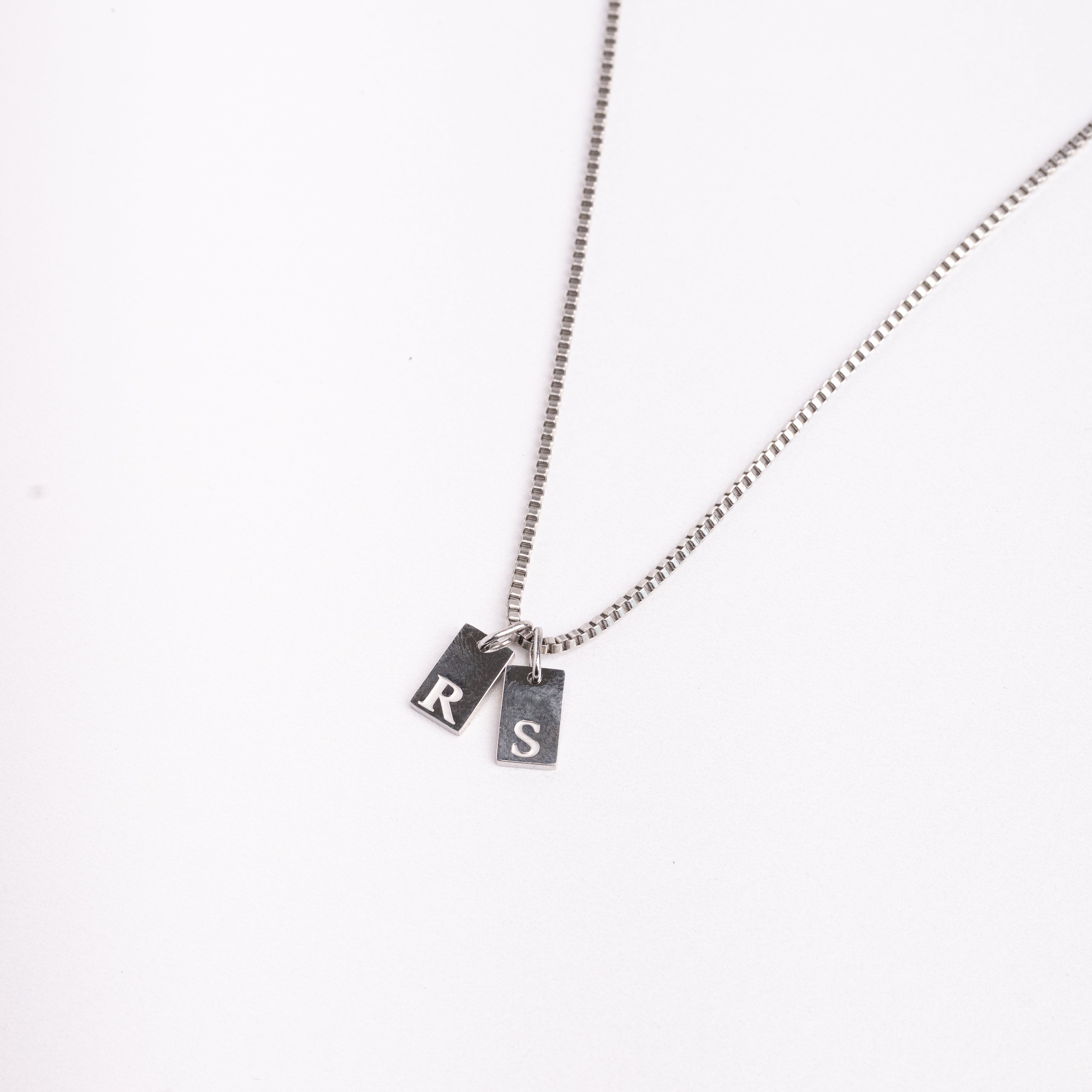 Dainty Alphabet String - Silver
