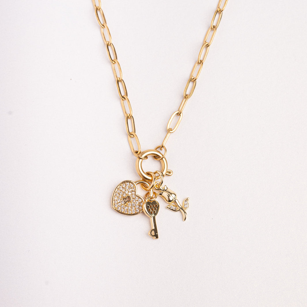 Personalized Cluster Necklace – photo 1