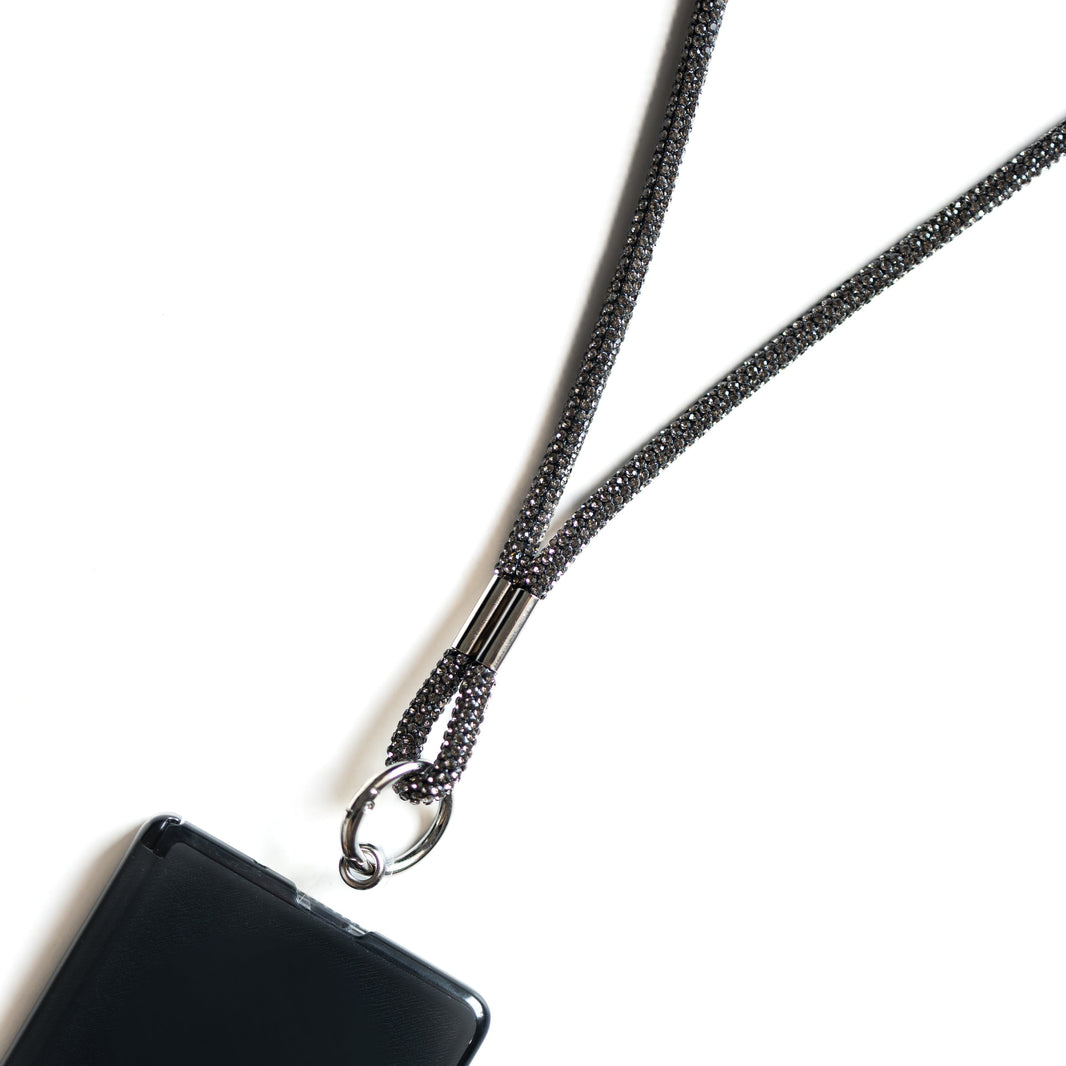 Glitter Lanyard - Charcoal – photo 2