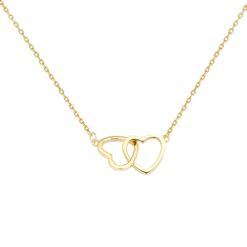 Double Heart Necklace – photo 1