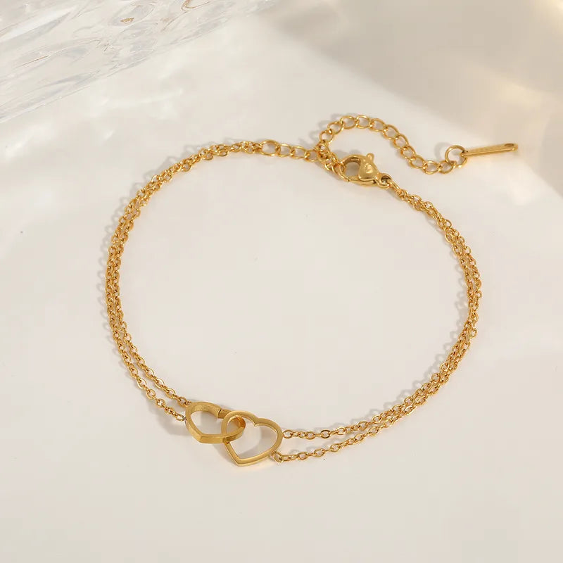 Double Heart Bracelet – photo 1