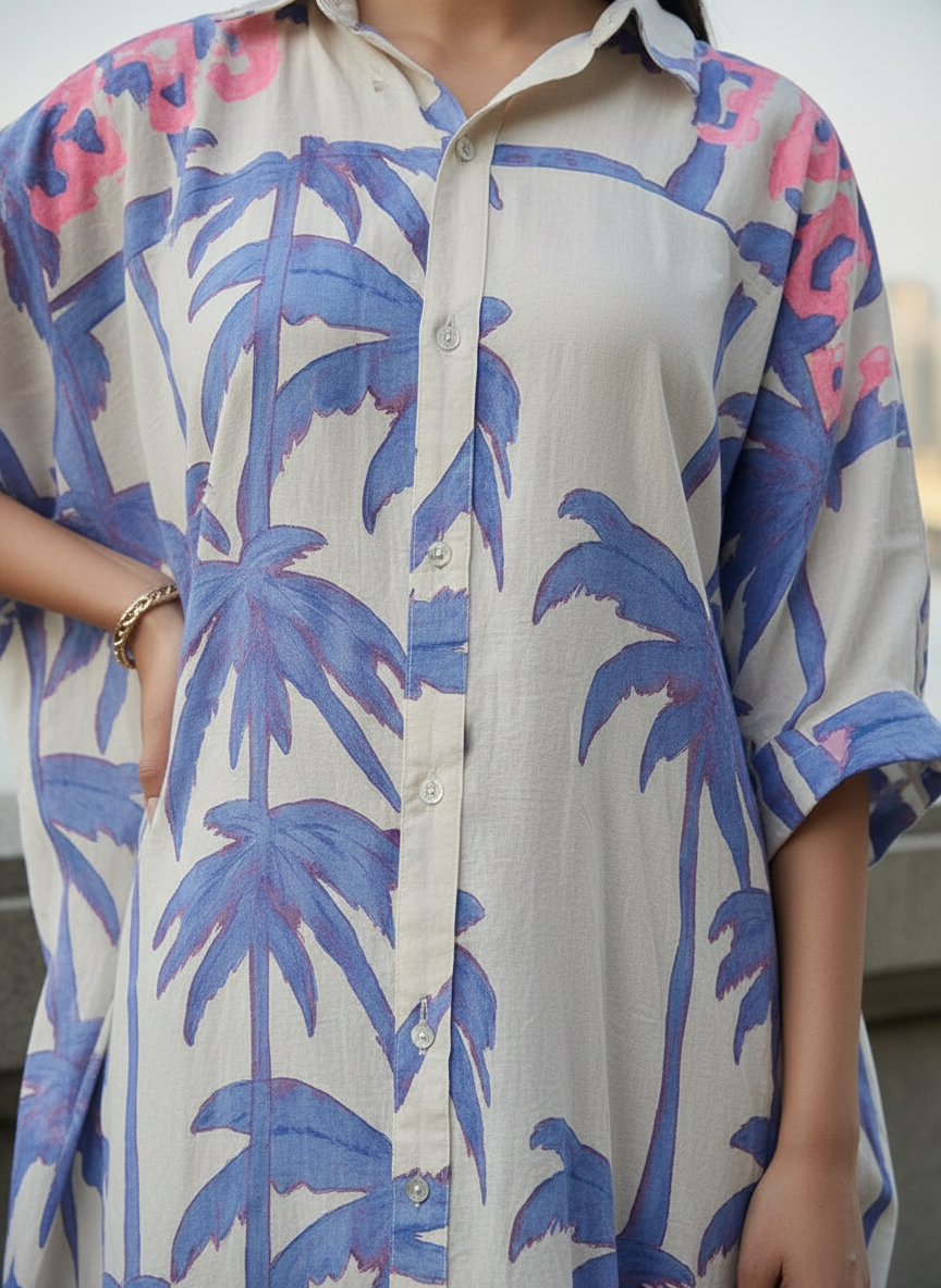 Palm Lexicon Coastal Maxi Dress