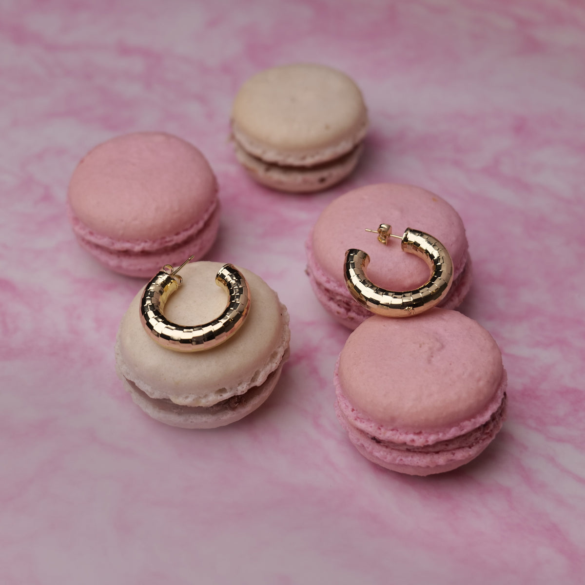 Shiny Disco Hoops – photo 1
