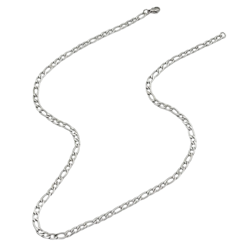 Silver Figaro Chain for Men – photo 2