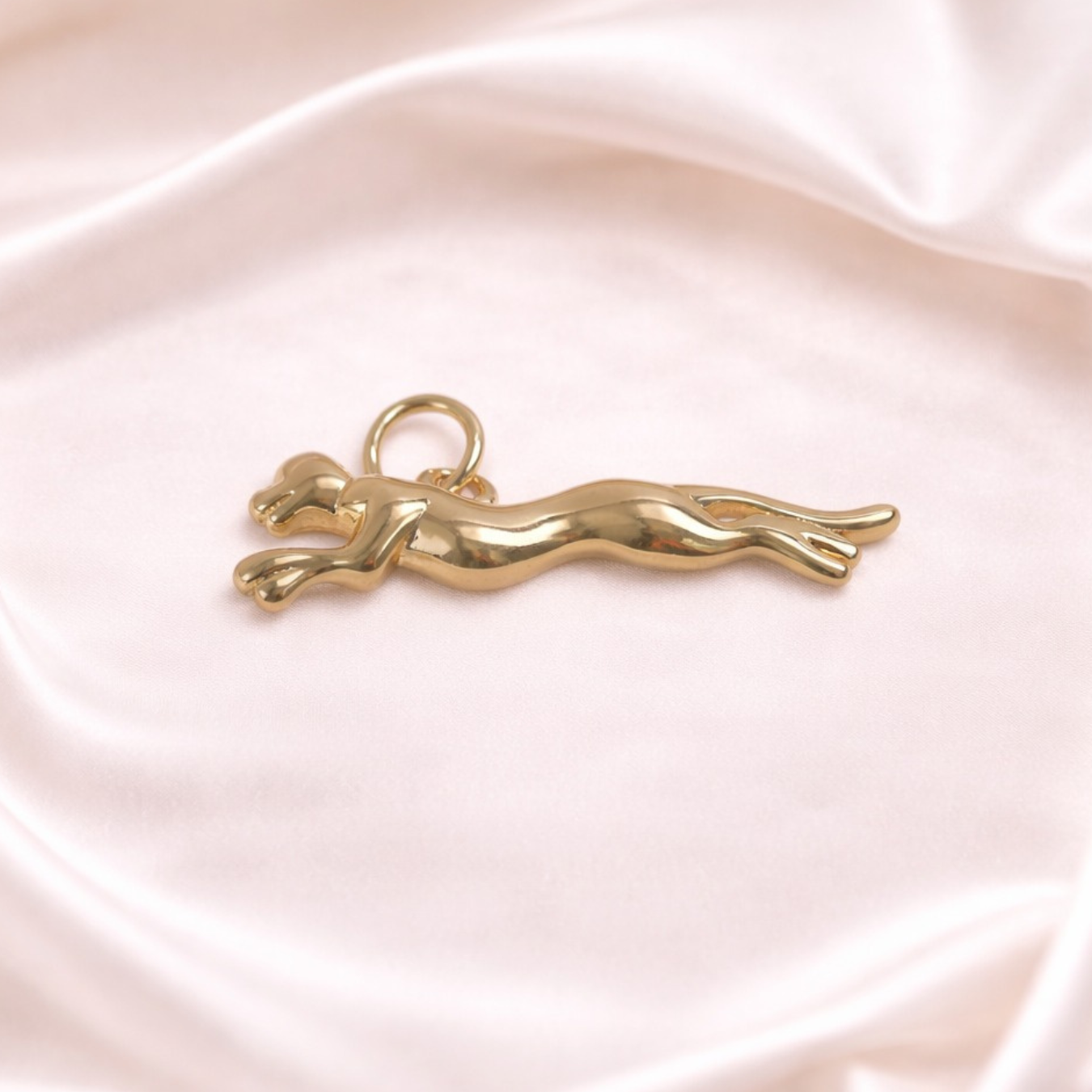 The Golden Panther Charm