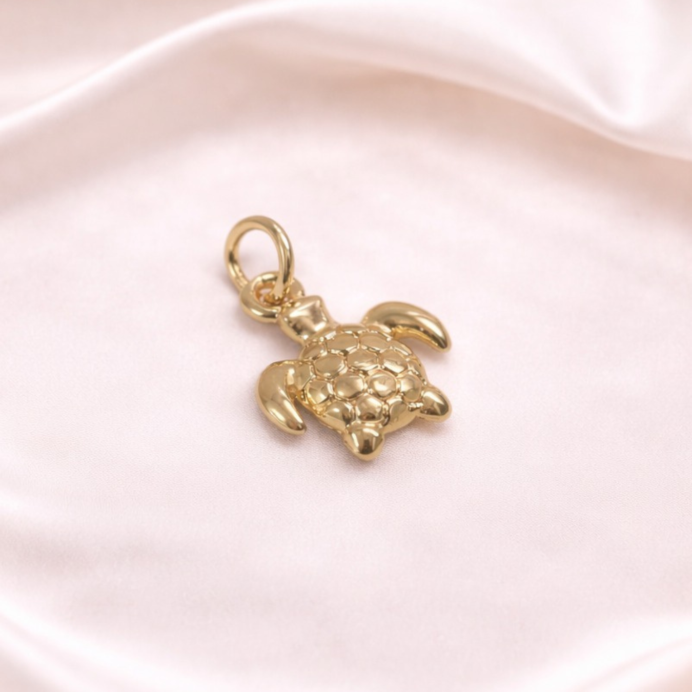 The Golden Turtle Charm