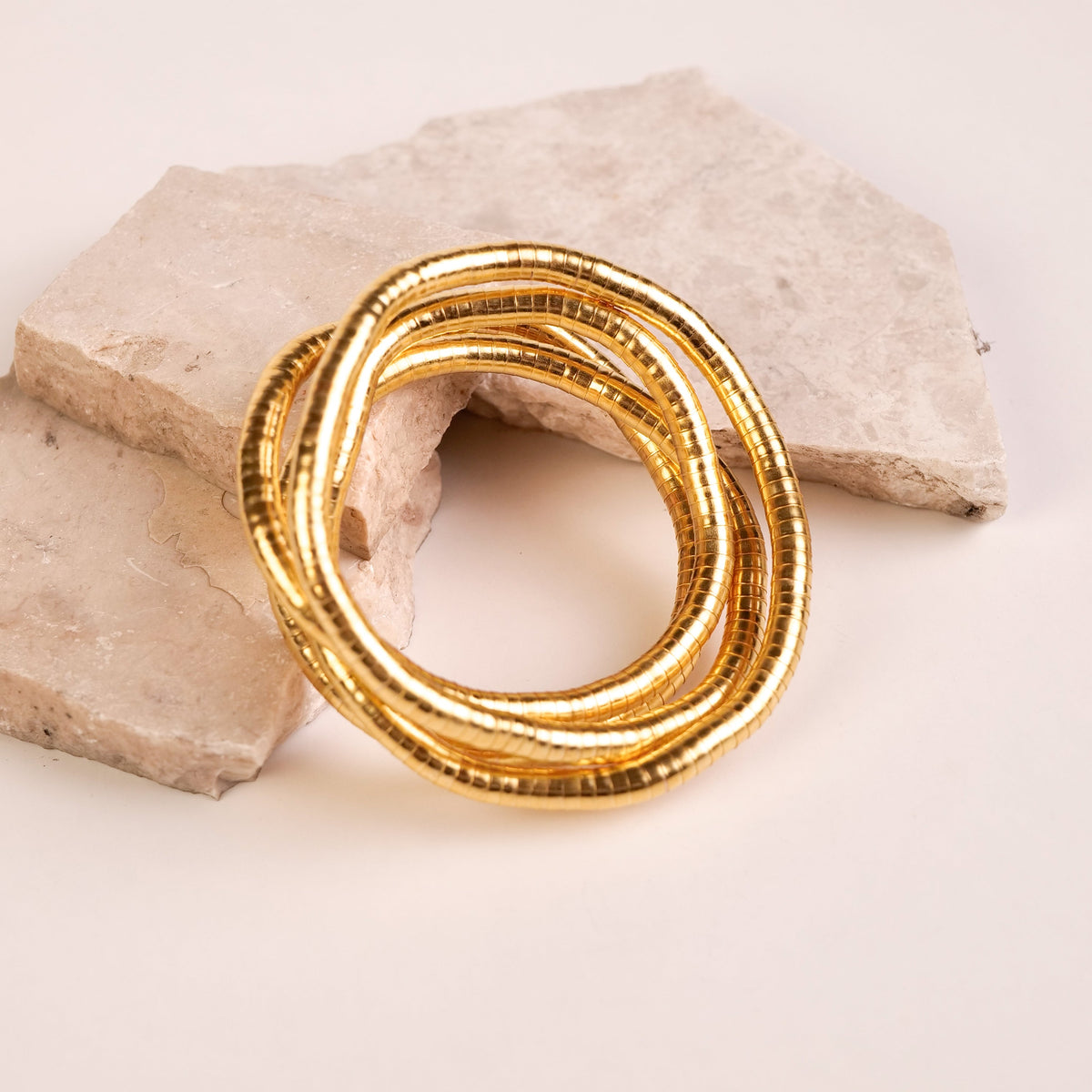 Bendable Snake Necklace - Antique Gold – photo 2