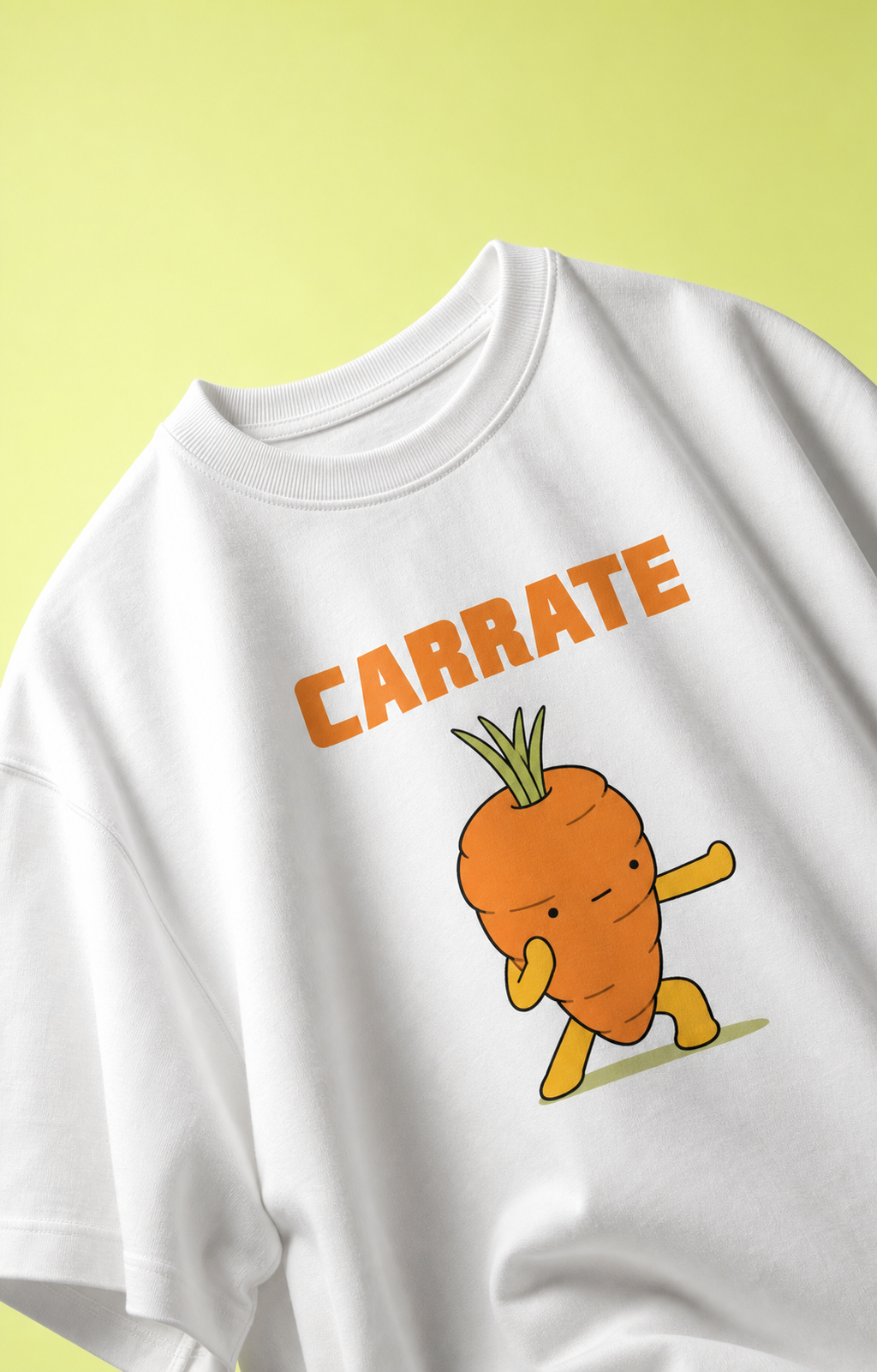 Carrate Unisex Oversized Tee - front view