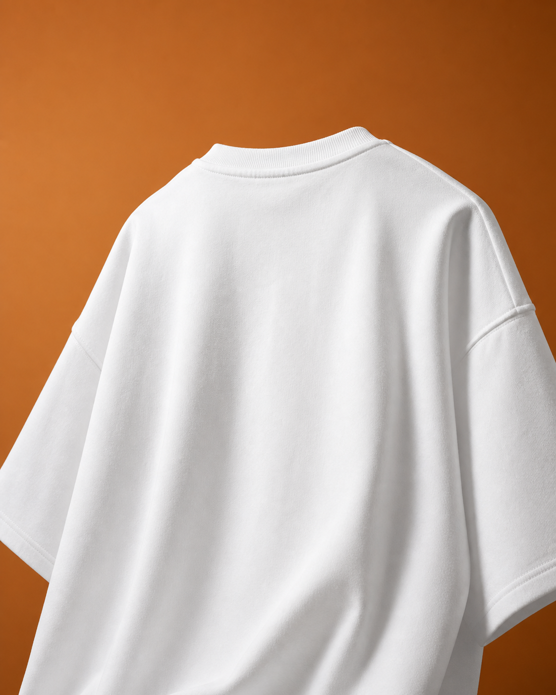Energy Loading Please Wait Unisex Oversized Tee in white - back