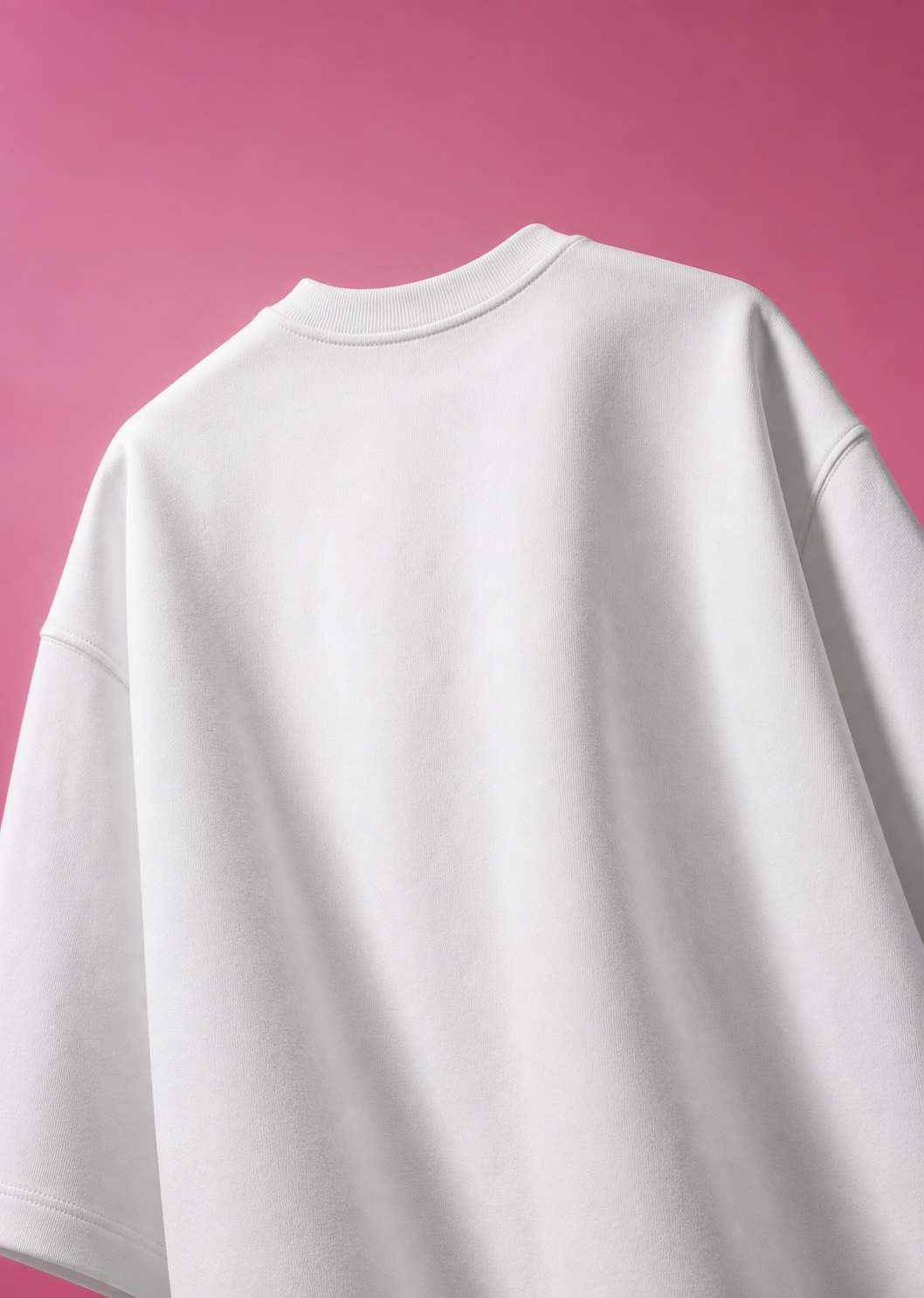 Gamer Girl Unisex Oversized Tee in white - back