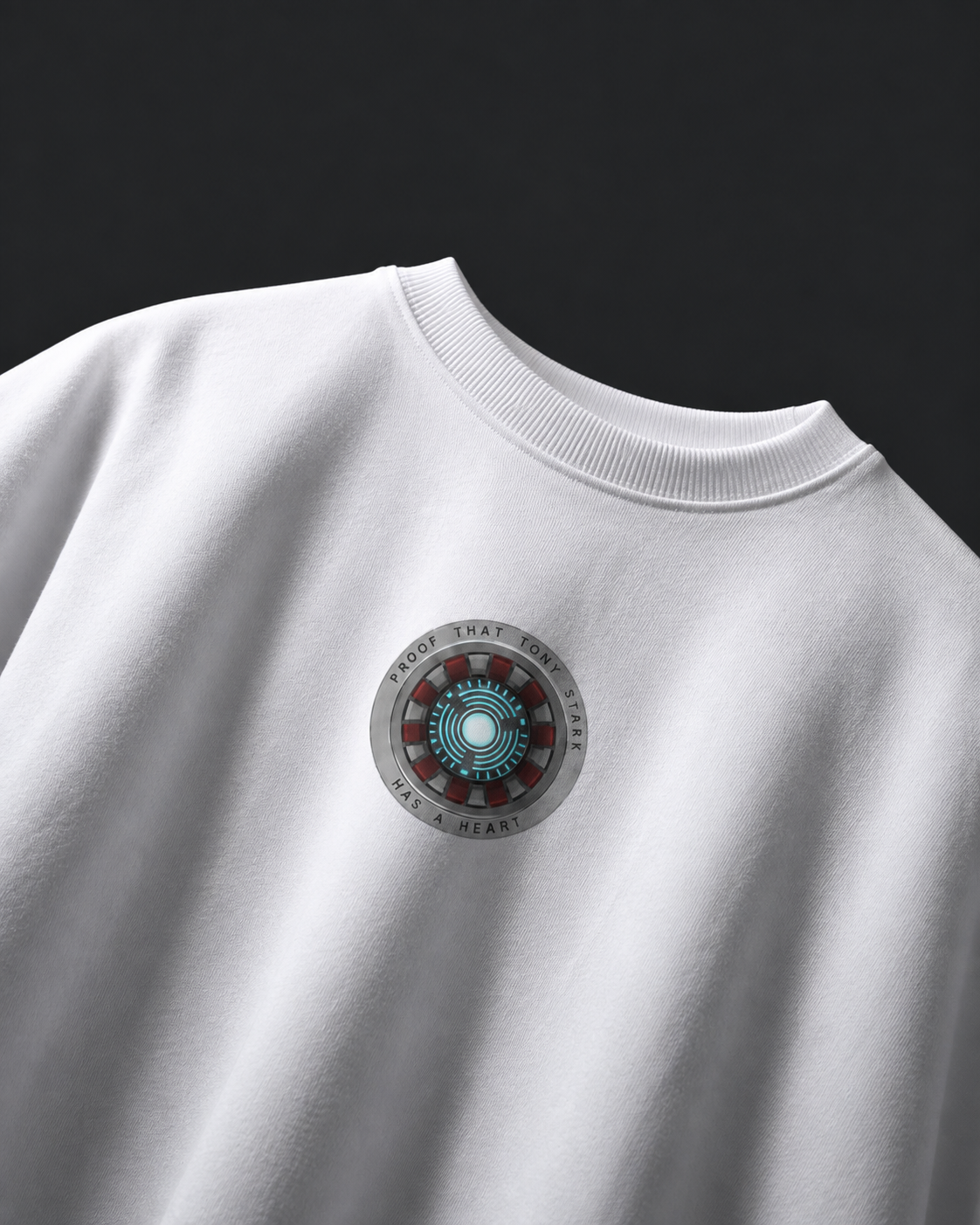 Heart of a Hero Arc Reactor — Off White — product view #Color_Off White