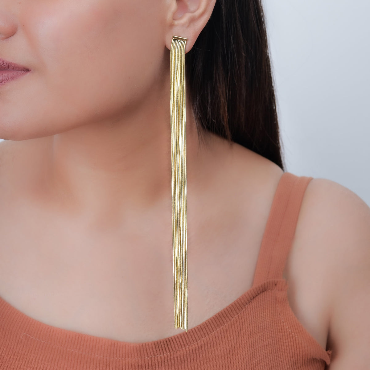 Long Tassel - New – worn by a model