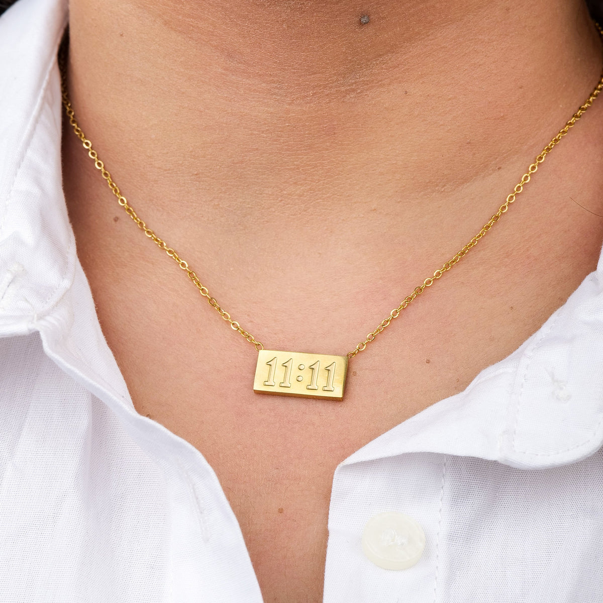 Serendipity Necklace – worn by a model
