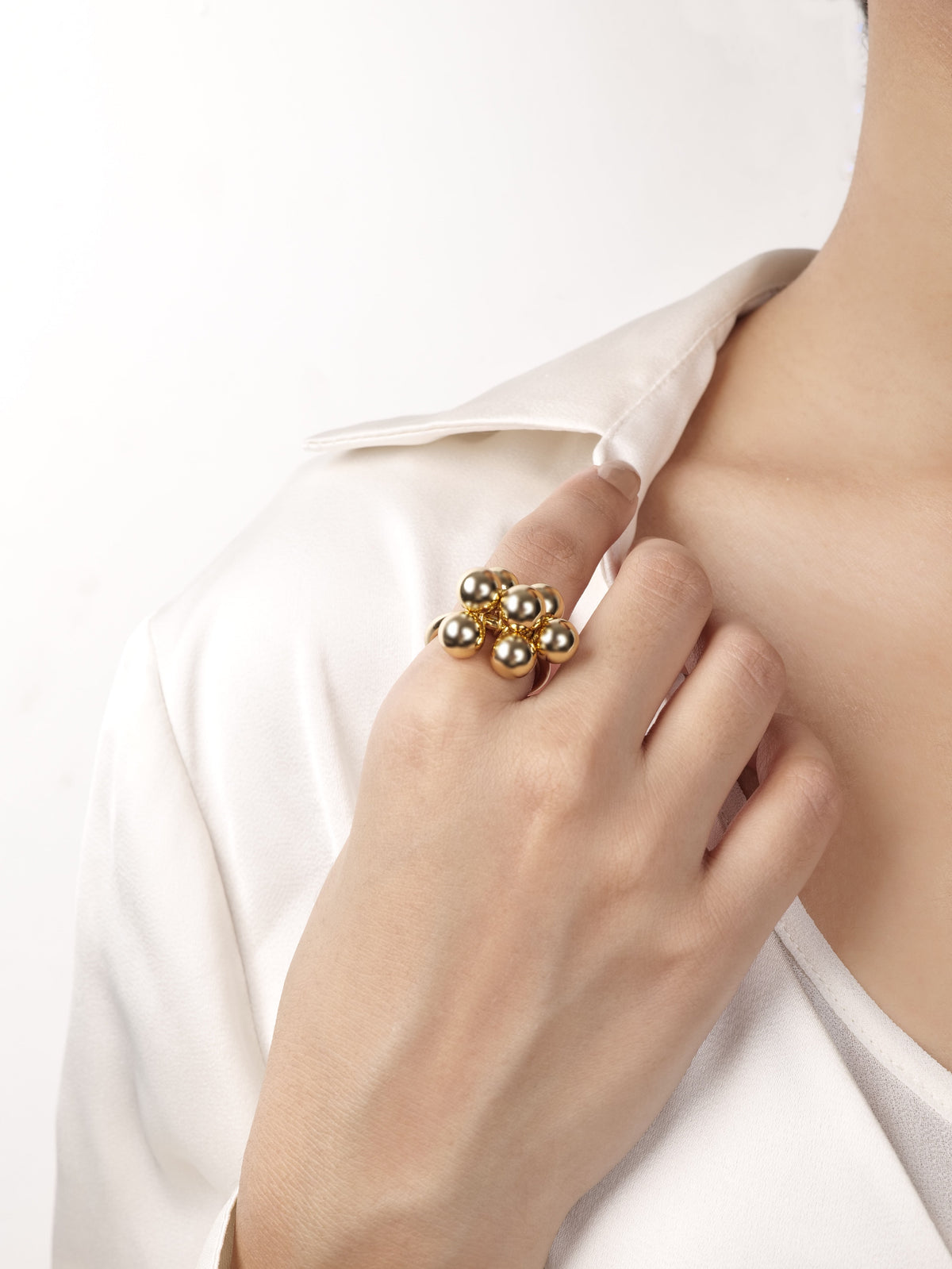 Hollywood Ring – worn by a model