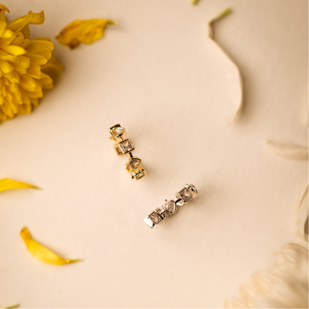 Spade & Cube Adjustable Ring – photo 3