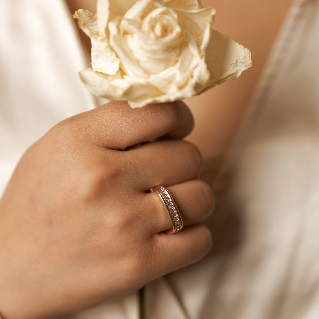 Zirconia Square Adjustable Ring – photo 1
