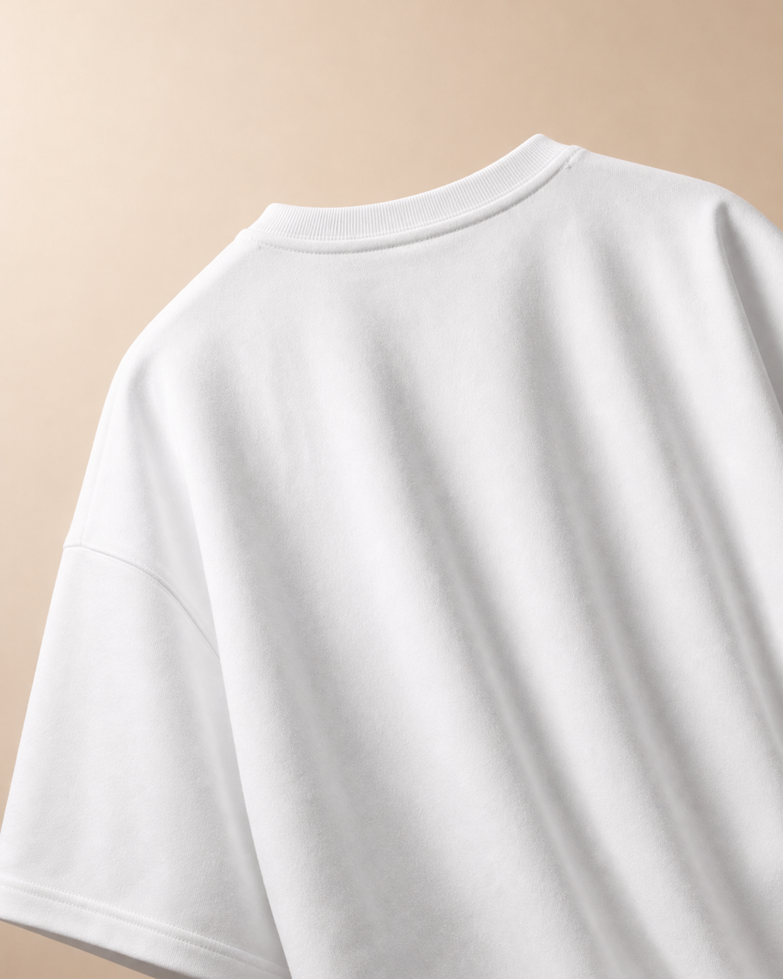 Plot Twist Reading Unisex Oversized Tee in white - back