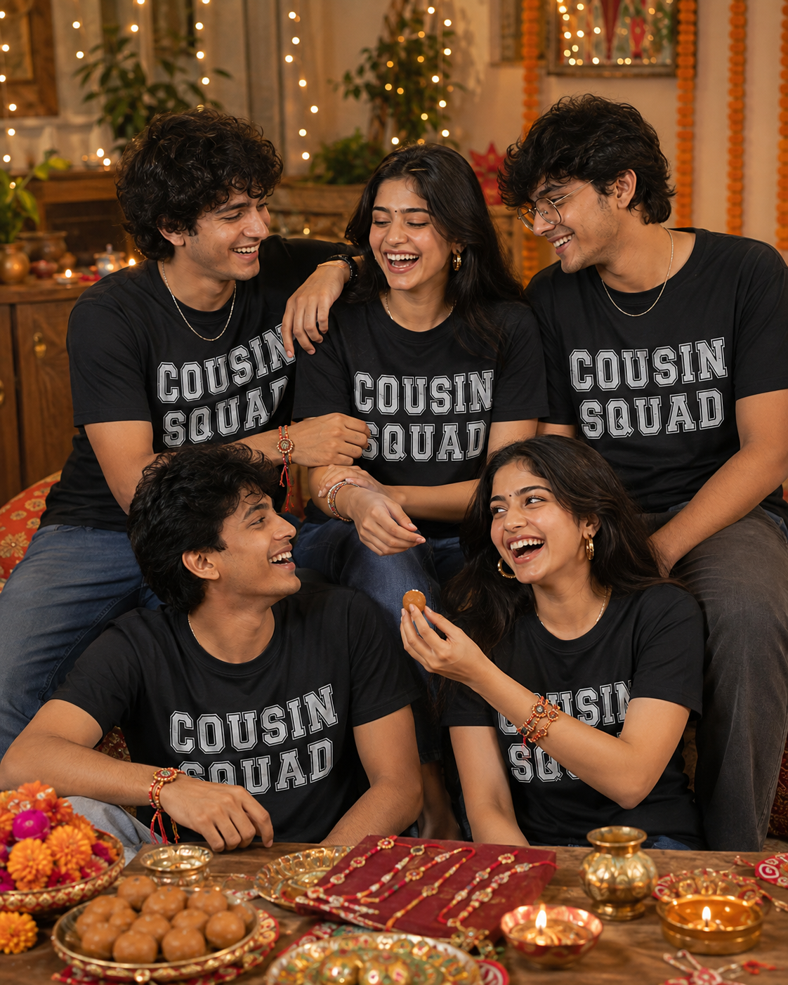Cousin Squad Personalised Unisex T-Shirt - Regular Fit - product gallery