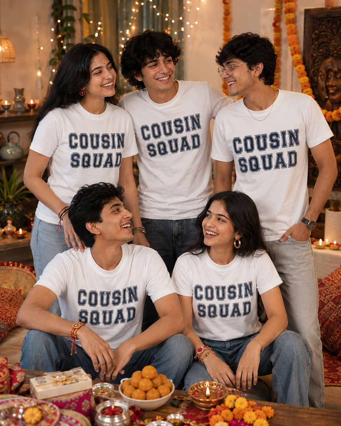 Cousin Squad Personalised Unisex T-Shirt - Regular Fit - product gallery