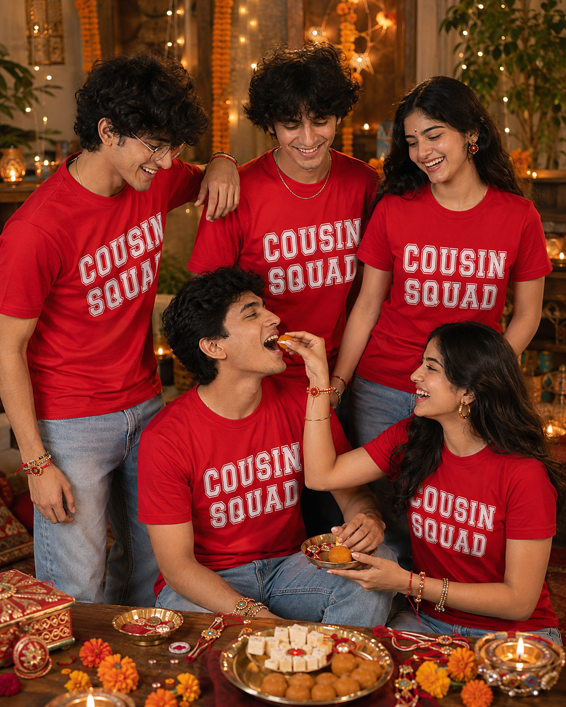 Cousin Squad Personalised Unisex T-Shirt - Regular Fit - product gallery