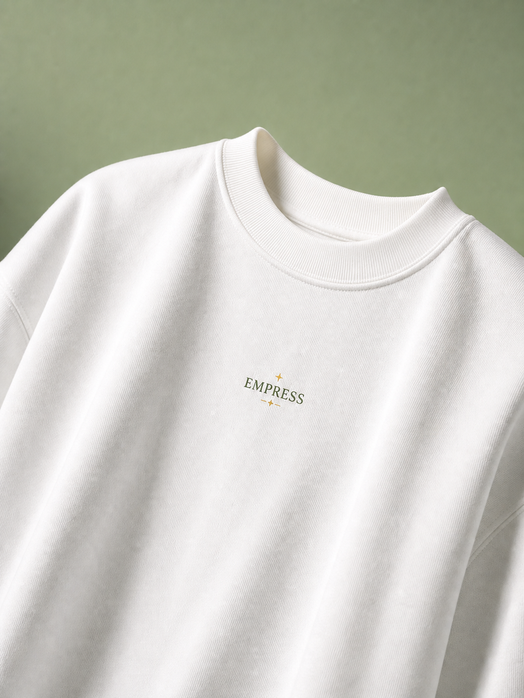 The Empress Unisex Oversized Tee - front view