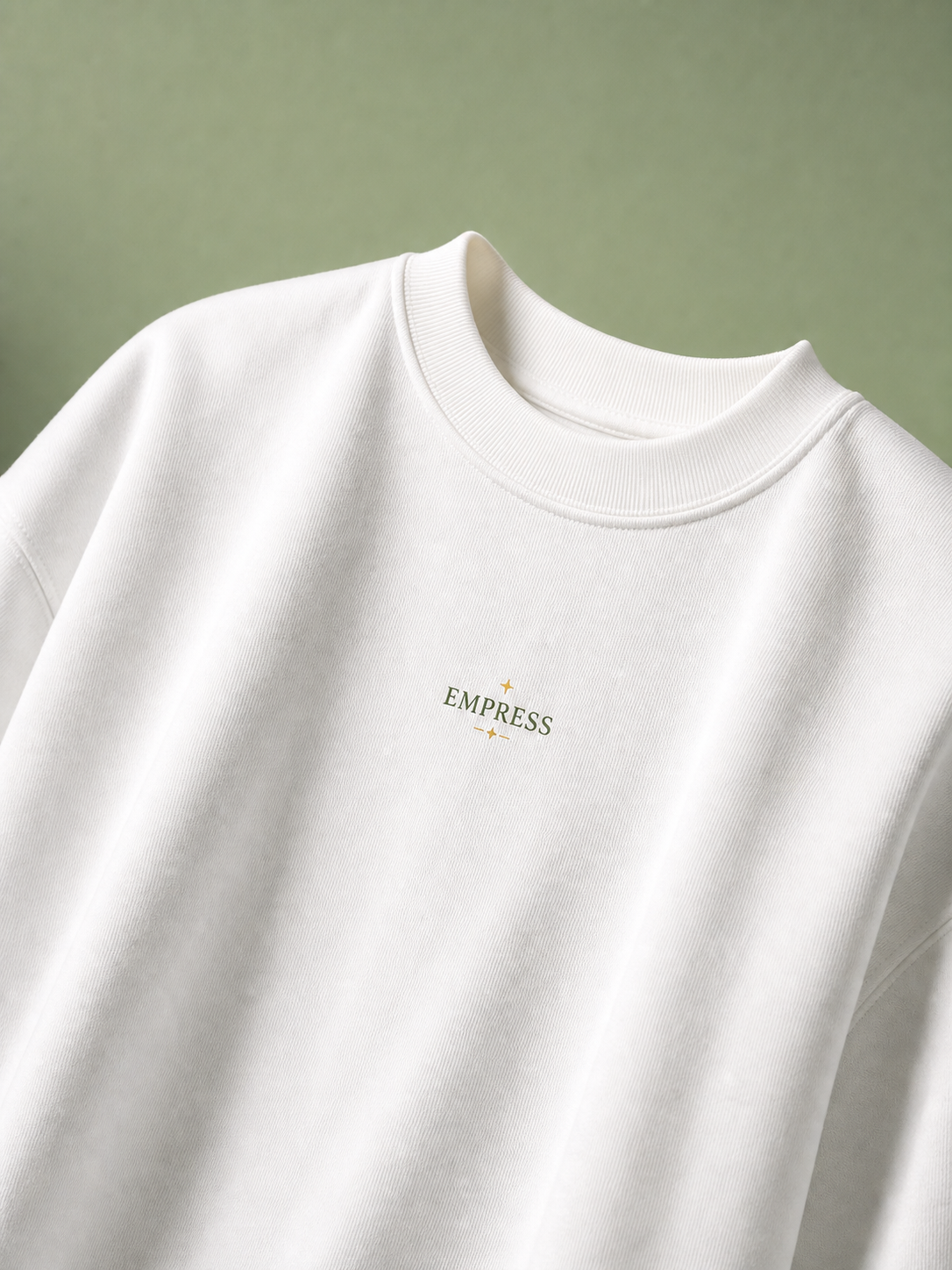The Empress Unisex Oversized Tee - front view