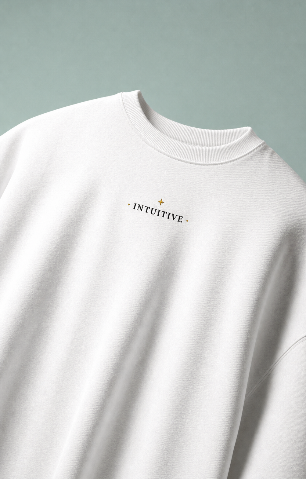 The Intuitive Unisex Oversized Tee - front view
