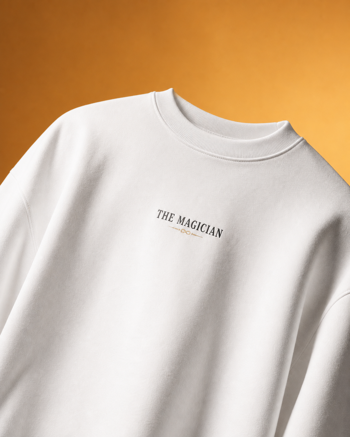The Magician Unisex Oversized Tee - front view