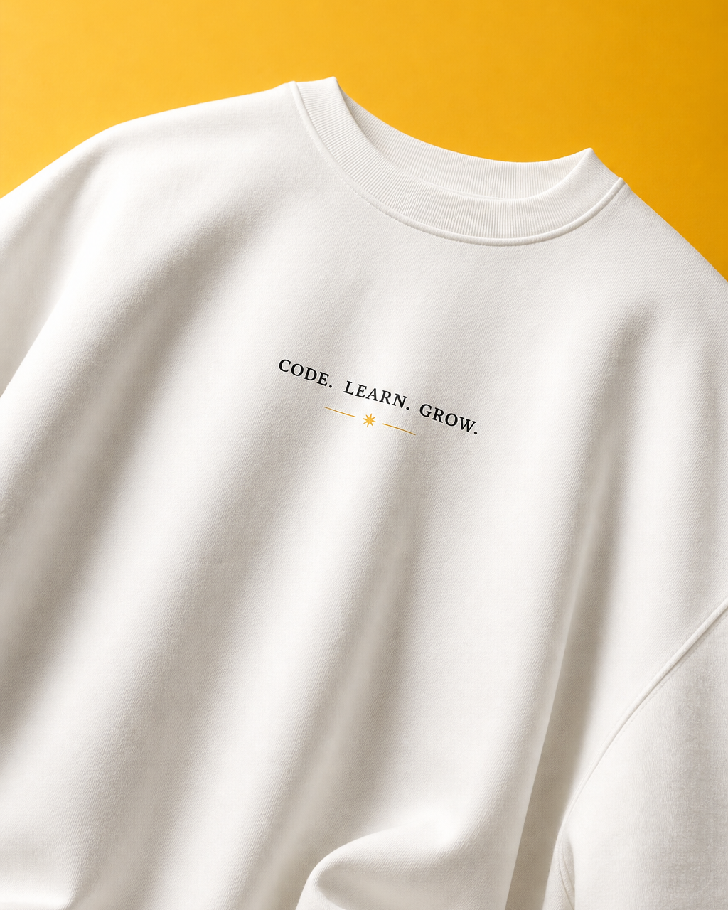 The Developer Unisex Oversized Tee - front view