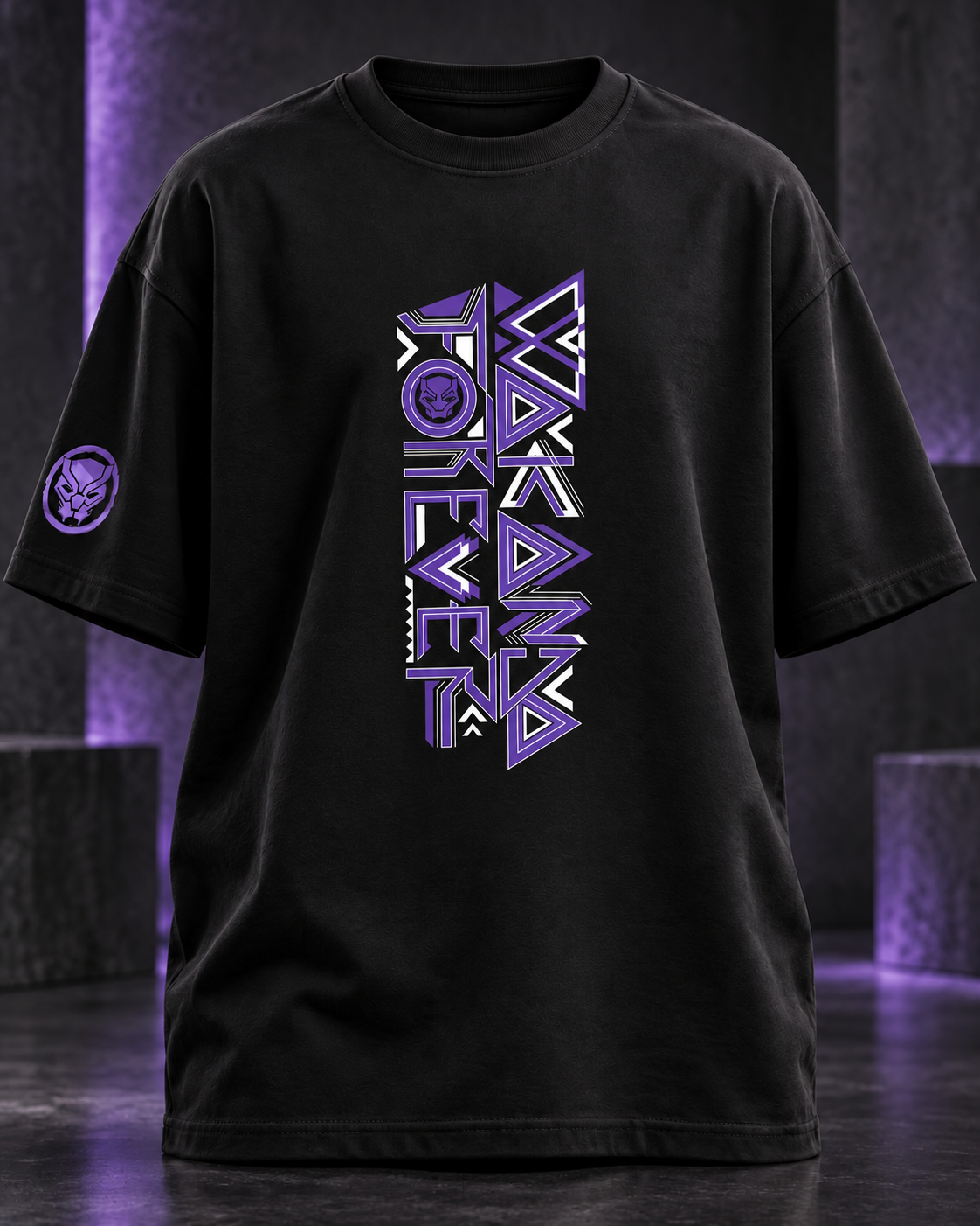 Vibranium Legacy Wakanda Forever — Black — product view #Color_Black